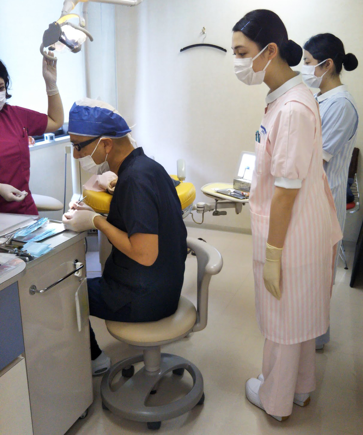 歯科衛生士の臨床実習が始まりました